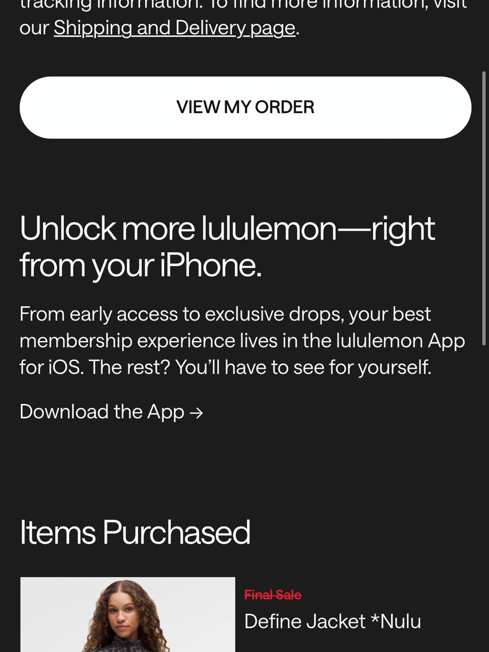 Lululemon Define Jacket Full Zip - Picture 6 of 6